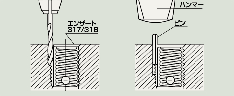 317/318型 ピン付きタイプ